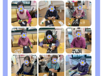 26.01.13 인지 프로그램A (미술요법-하늘에서 펑펑 눈이 내려요.)