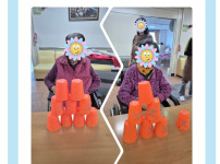 2025.12.02. 인지재활 프로그램(컵쌓기)